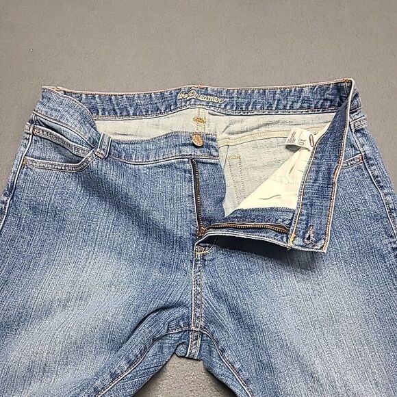 Old Navy The Dreamer Womens Jeans 10 Reg Boot Flare Light Blue Stretch Denim - Picture 4 of 9